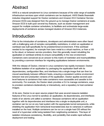 Docker on AWS：Running Containers in the Cloud